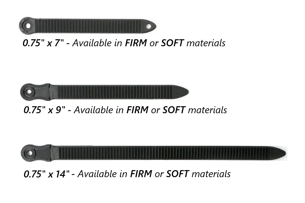 1.5", 2", or 3" grip web rings for ladder straps