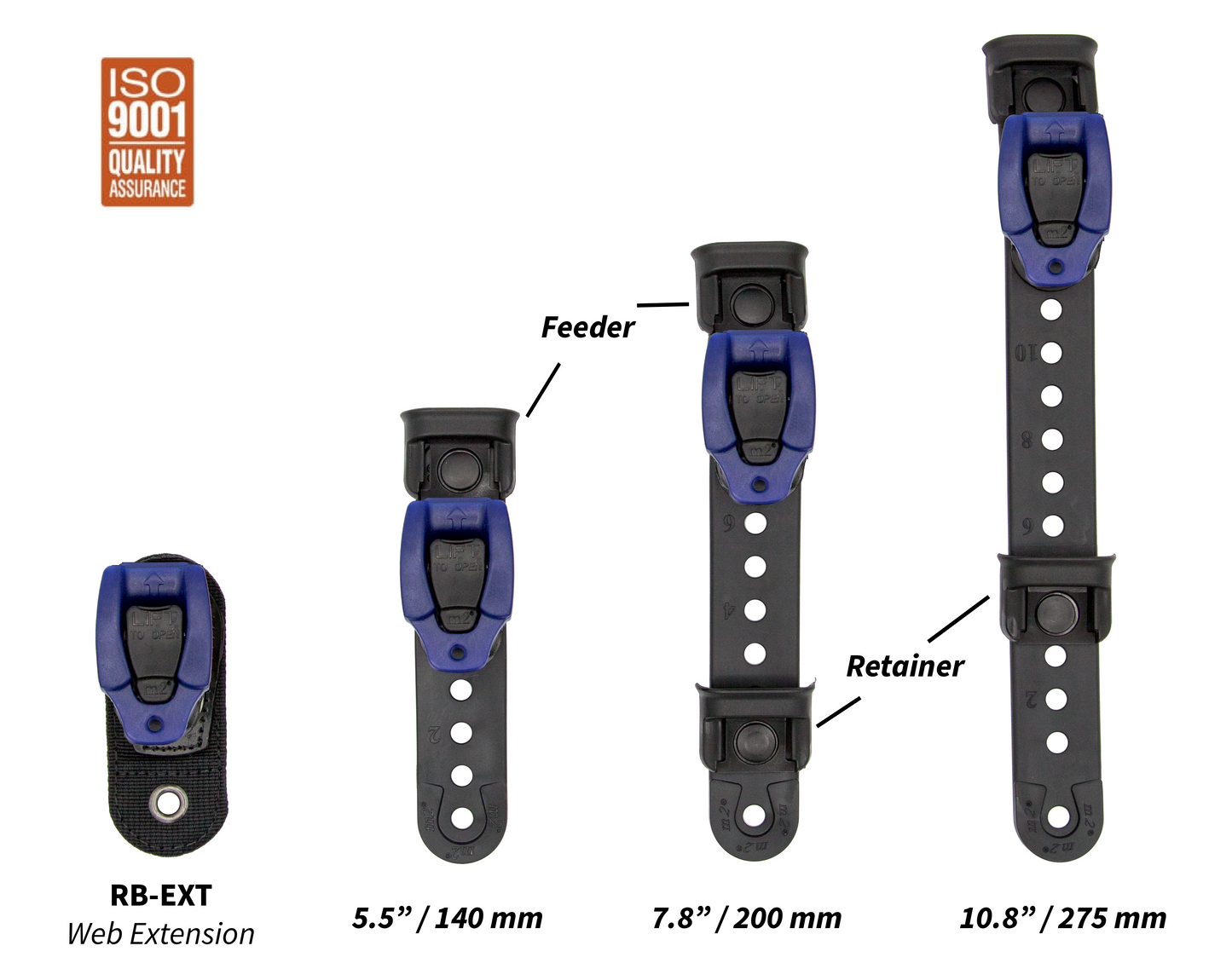 1" Buckle on Extension