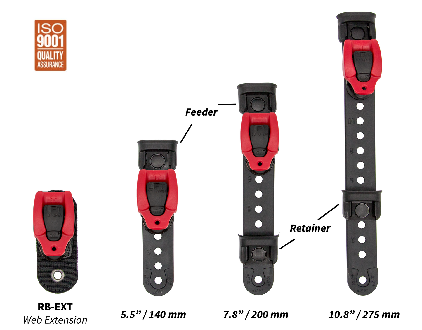 1" Buckle on Extension