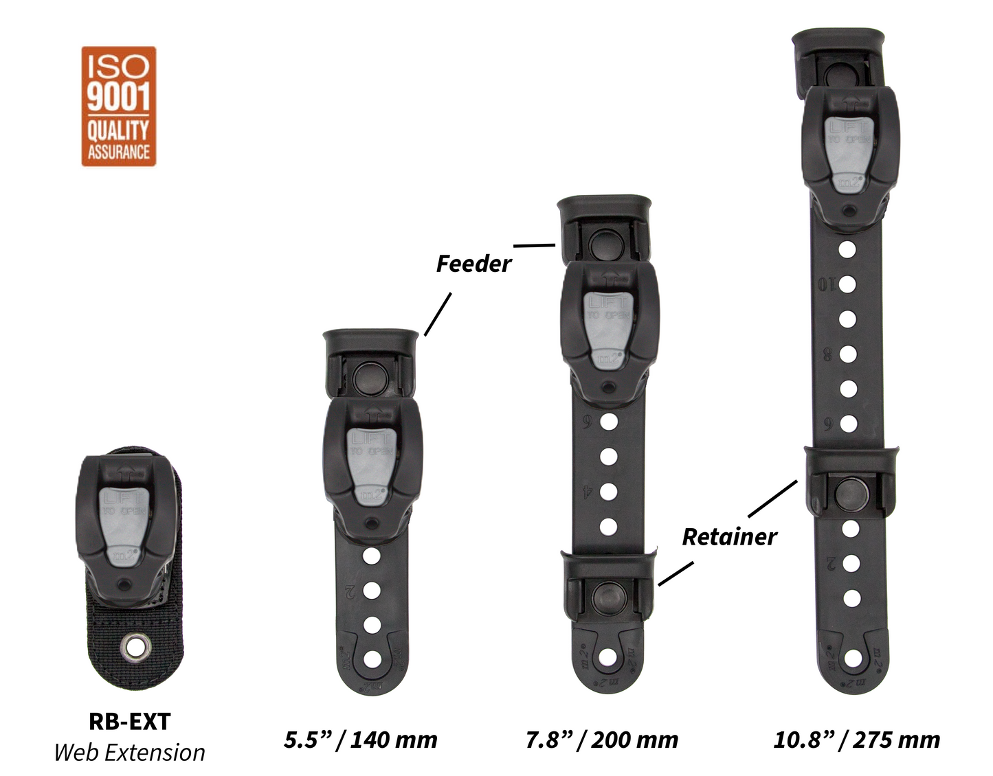 1" Buckle on Extension