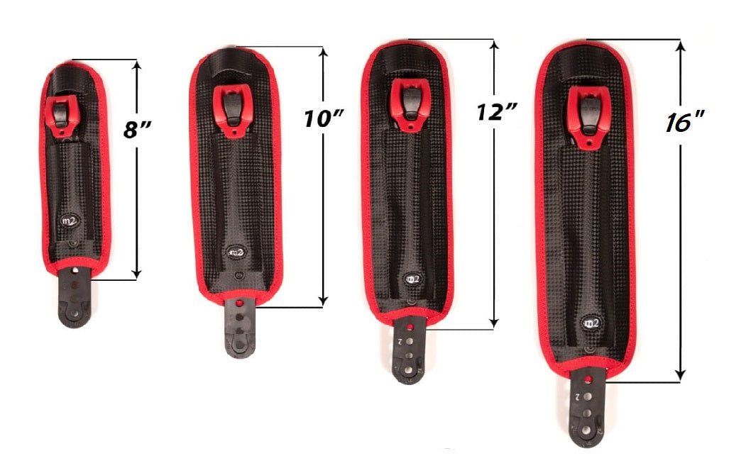 RED Ratcheting Padded “Click Strap”