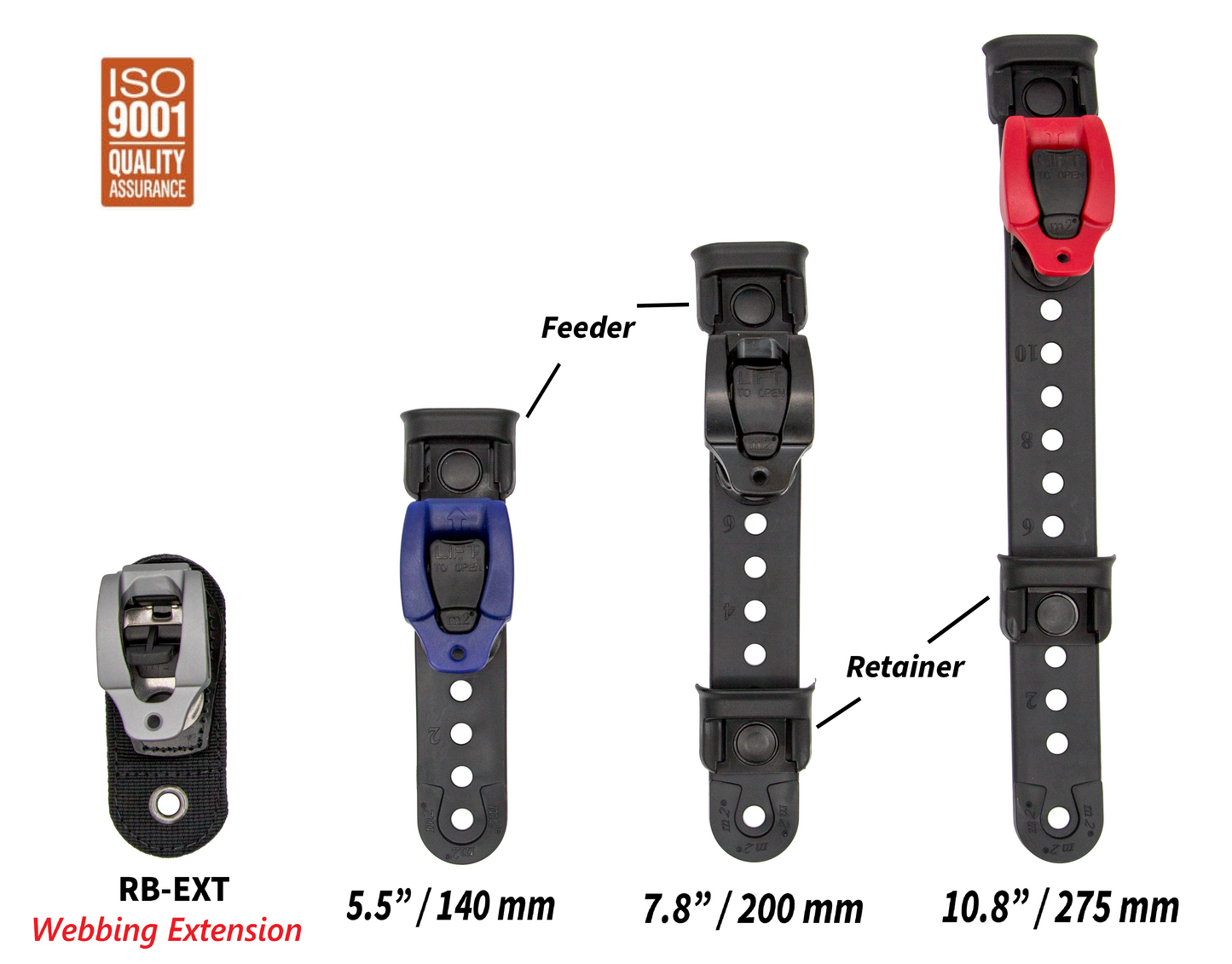 1" Buckle on Extension