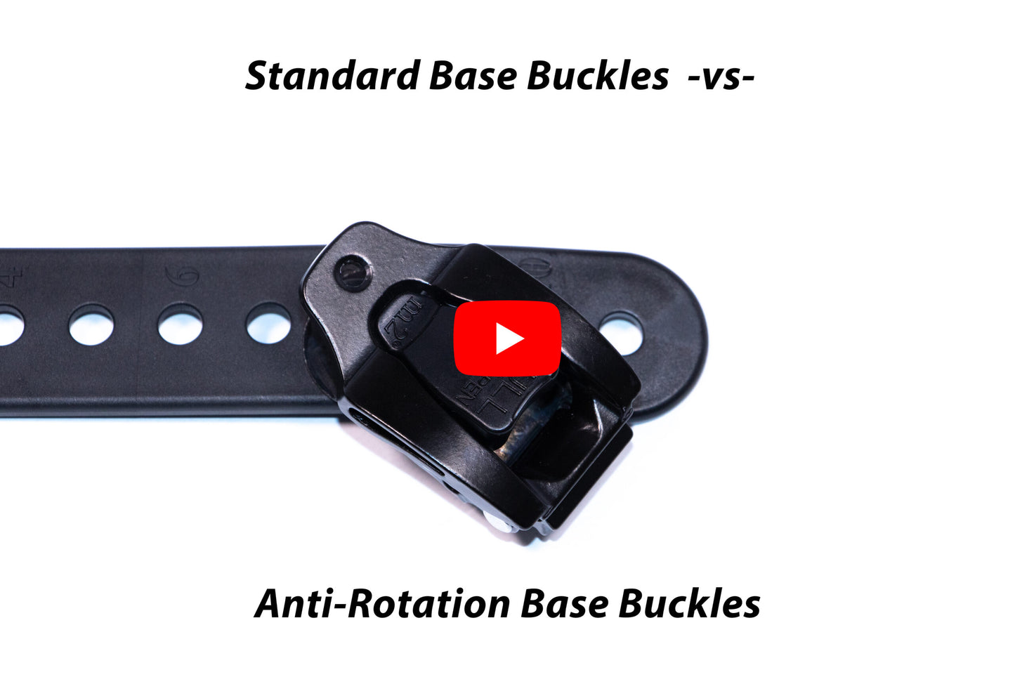 0.75″ Thermo Plastic Ratcheting Buckles - SILVER