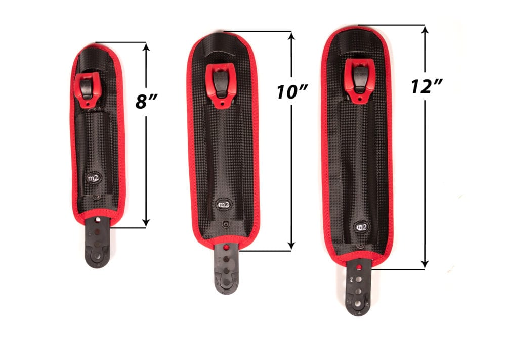 RED Ratcheting Padded “Click Strap”