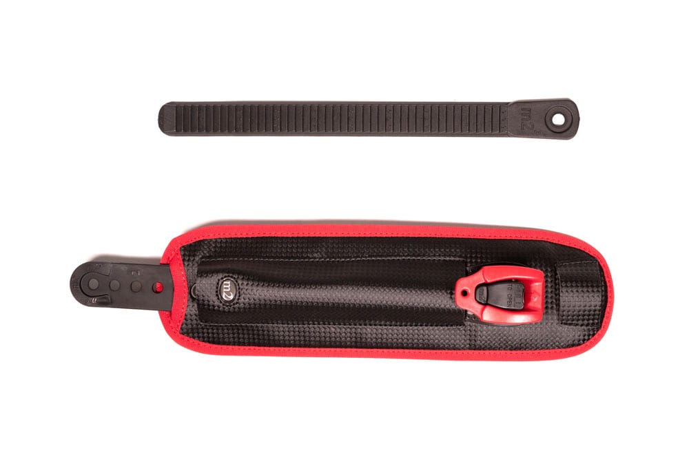 RED Ratcheting Padded “Click Strap”