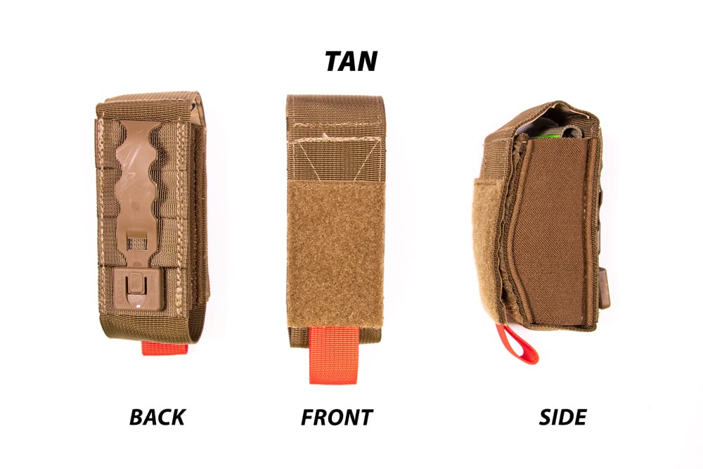 BLACK or TAN Pouch for TACTICAL RMT - 1.5"