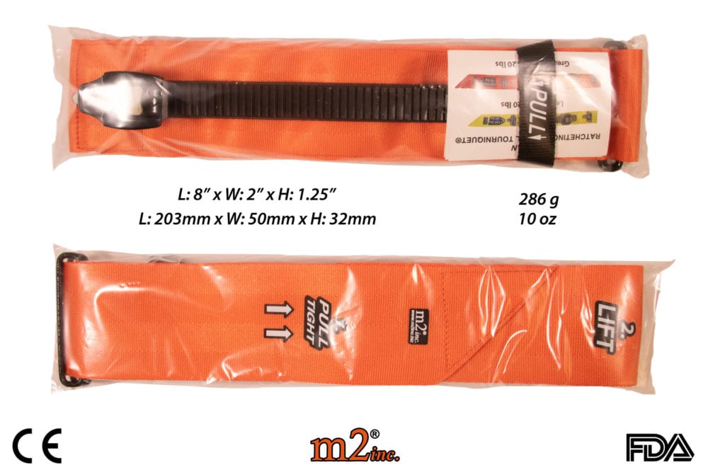 XL (3″ wide) Ratcheting Medical Tourniquet® (RMT) (60” long)