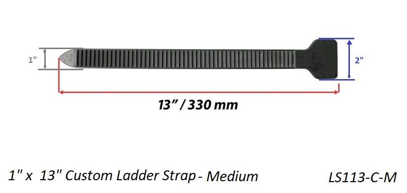 1" Custom Ladder Straps