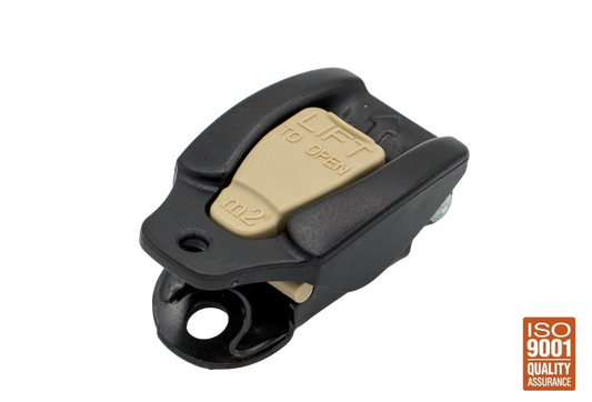 1″ Thermo Plastic Ratcheting Buckles - MILITARY TAN