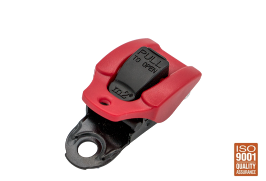 0.75″ Thermo Plastic Ratcheting Buckles - RED