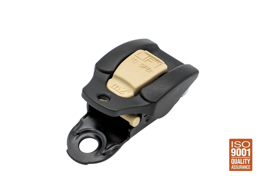 0.75″ Thermo Plastic Ratcheting Buckles - MILITARY TAN