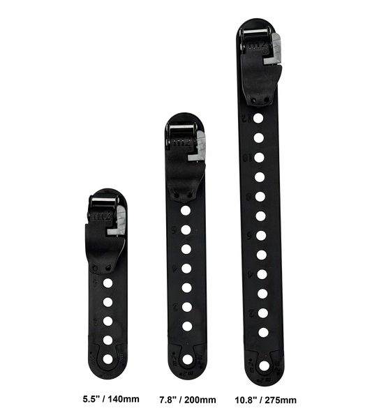 0.70" Buckle riveted to Extension