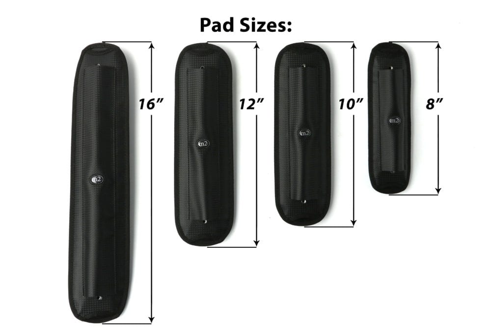 Ratchet Padded Strap with 2 Ratcheting Buckles - 08"