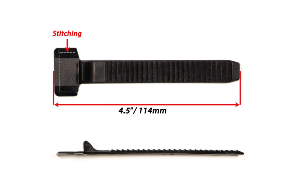 0.60″ Ladder Strap w/ ‘Push Tab’ for stitch-in applications